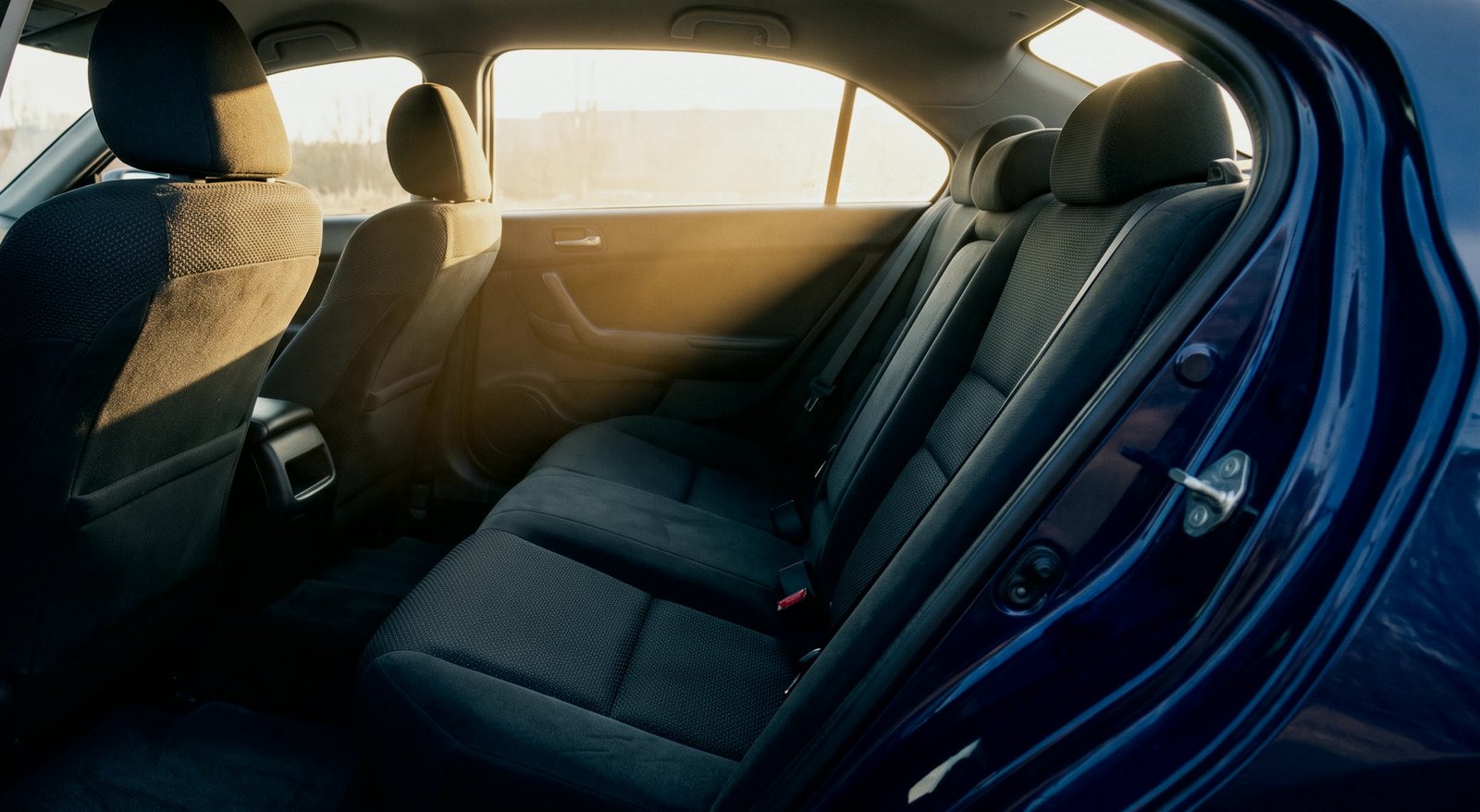 Spotless car interior